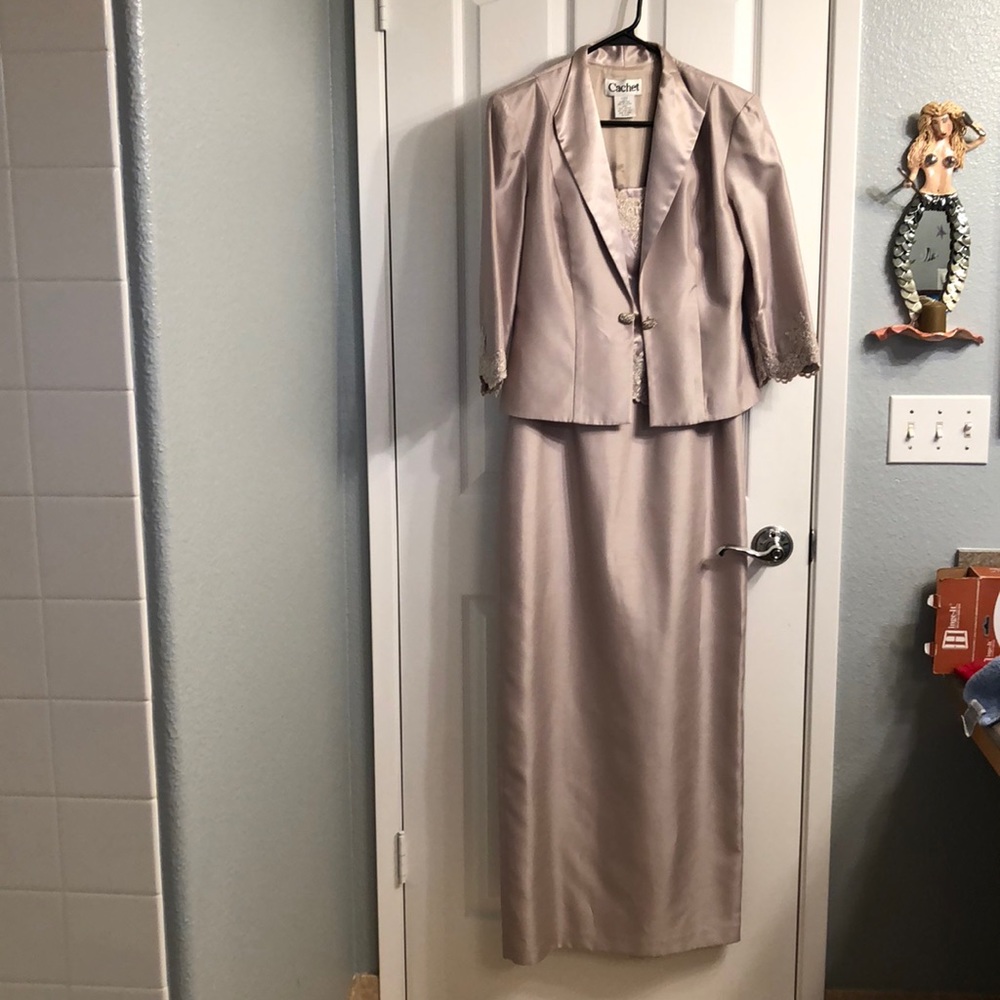 Cream Formal Gown